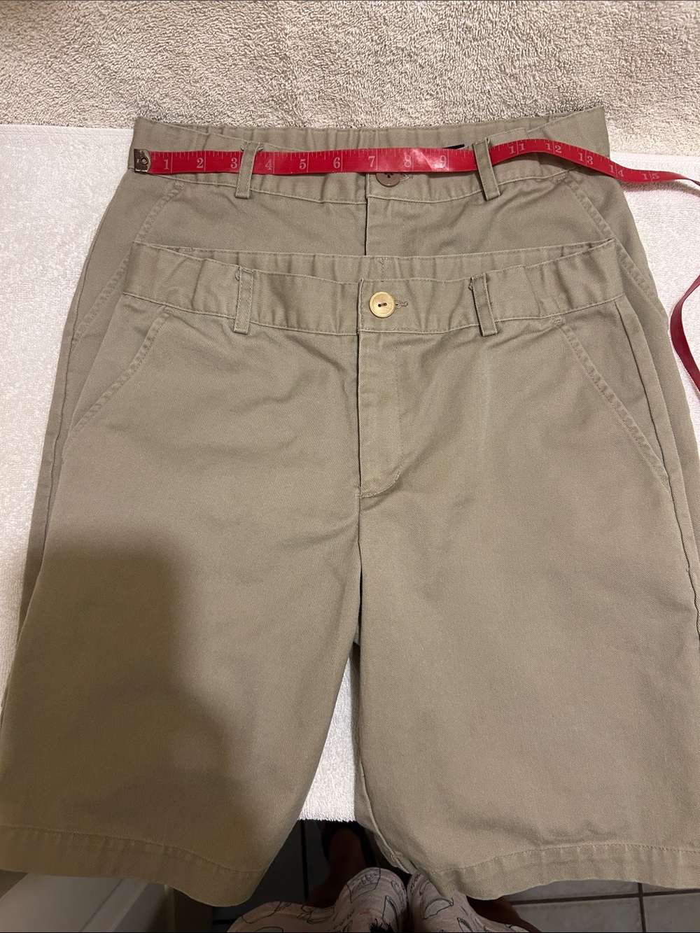Austin Trading Co Boys Khaki Uniform Shorts Size 12H $8 each